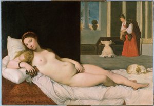 Liggende Venus, naar Titiaan, 1822